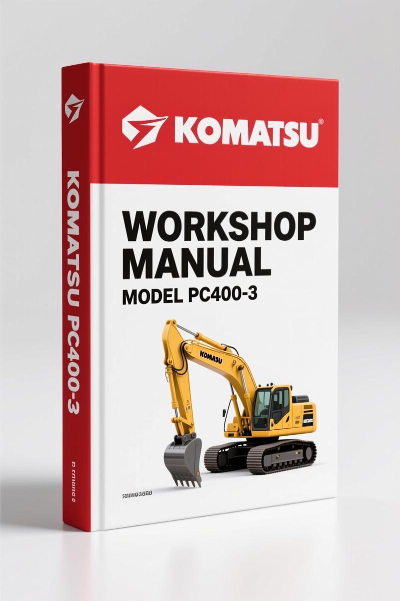 Komatsu PC400-3, PC400LC-3 Workshop Manual – 774 Pages of Factory Specs