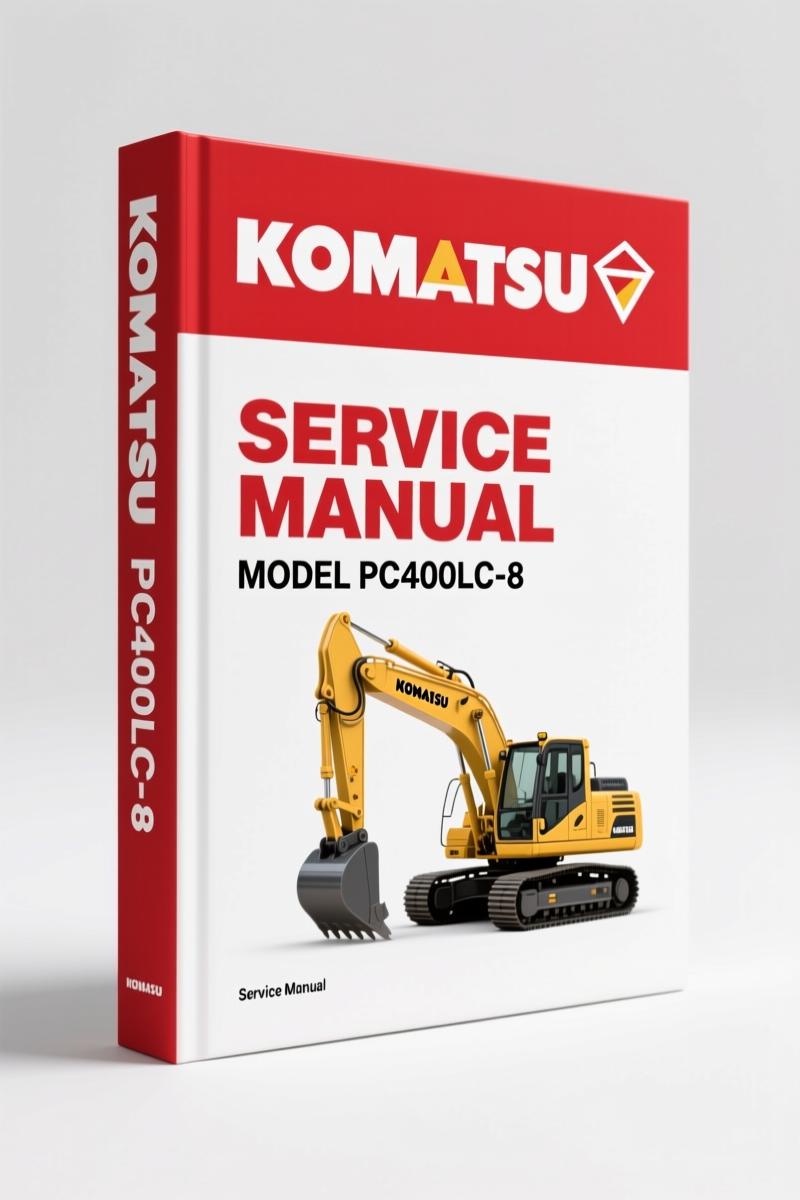 Komatsu PC400LC-8 2011 Service Manual – 1043 Pages of Factory Specs