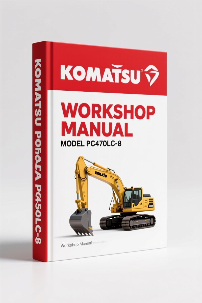 Komatsu PC400LC-8, PC450LC-8, PC400-8, PC450-8 Workshop Manual