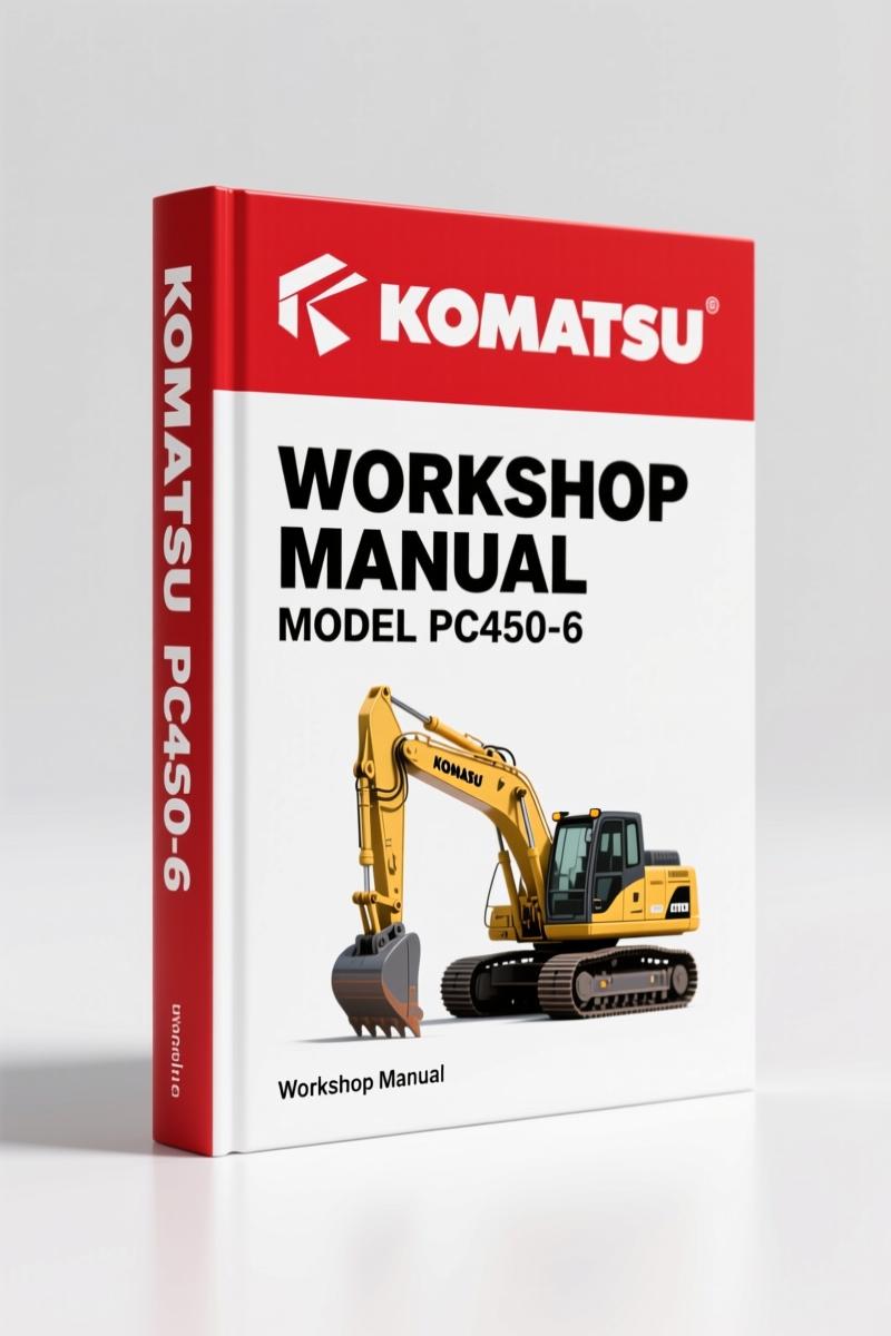 Komatsu PC450-6, PC450LC-6, PC400-6, PC400LC-6 2004 Workshop Manual – Factory Specs