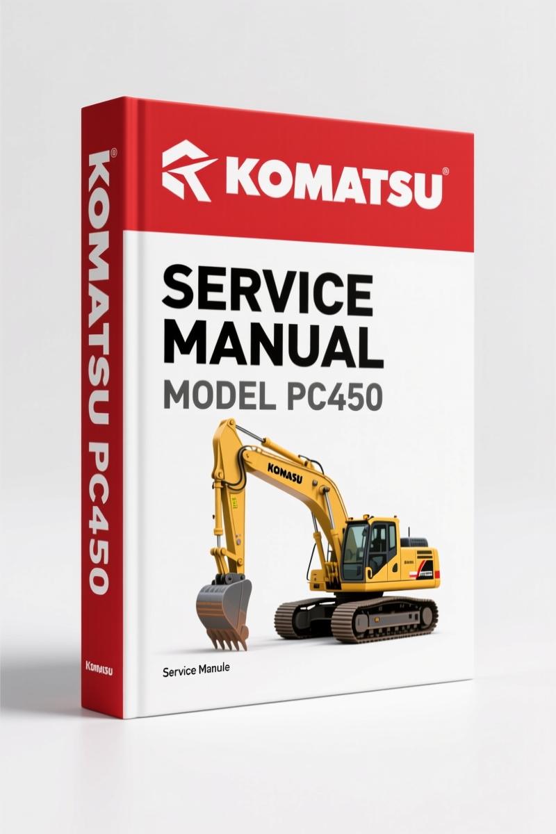 Komatsu PC450, PC450LC Service Manual – 789-Page OEM Specs