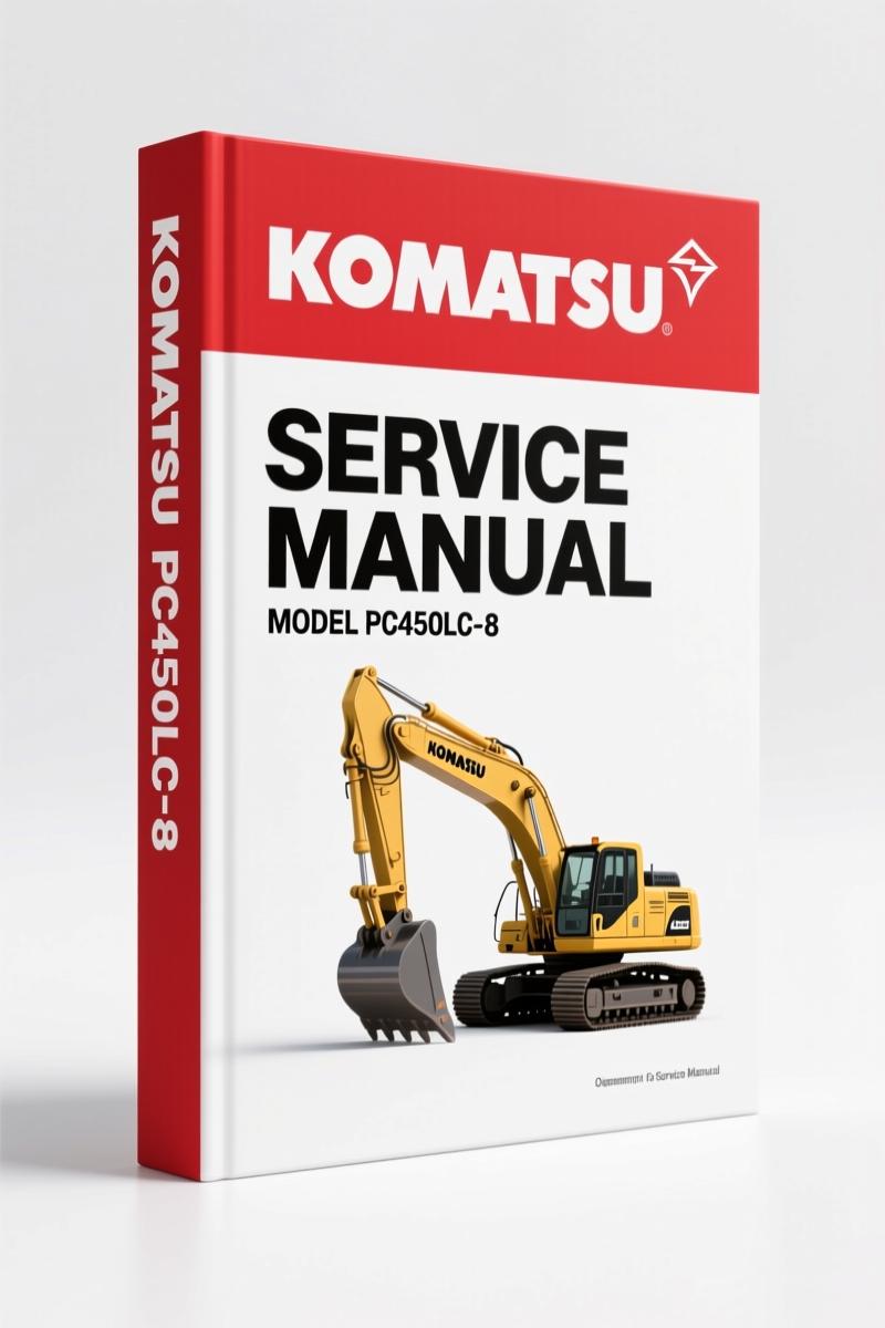 Komatsu PC450LC-8 2011 Service Manual – 1129 Pages of Factory Specs