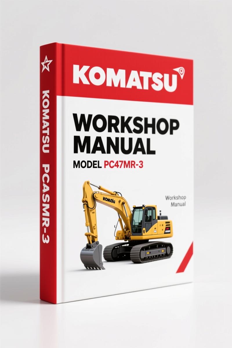 Komatsu PC45MR-3, PC55MR-3 Workshop Manual – 730 Pages