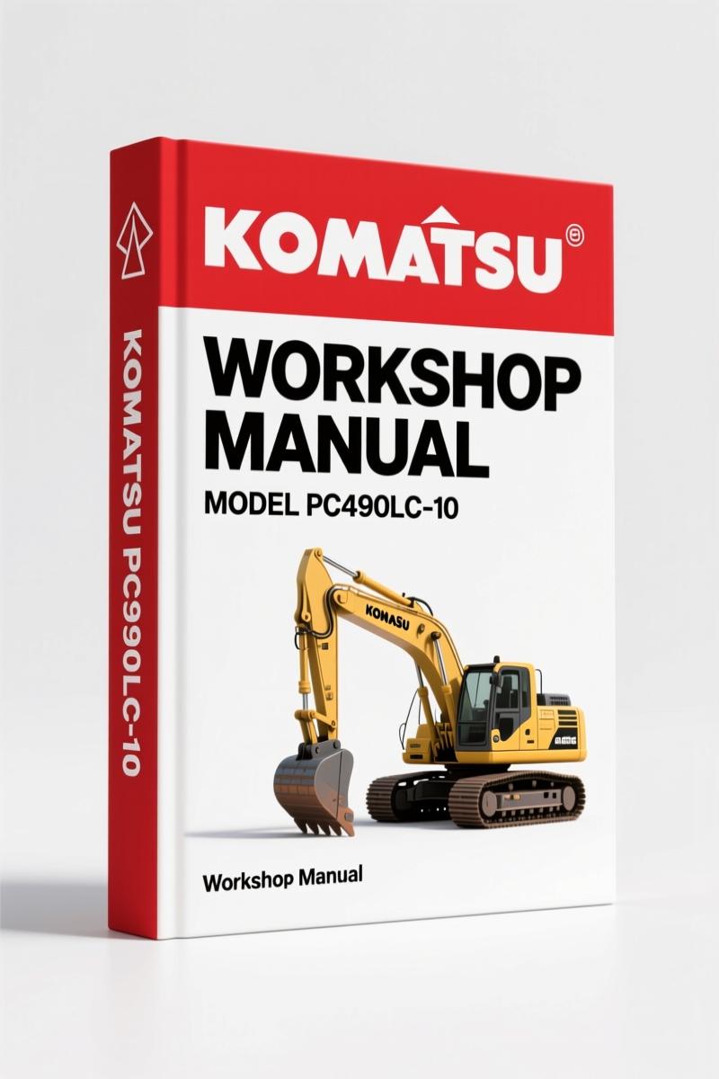 Komatsu PC490LC-10 2013 Workshop Manual – 1815 Pages of Factory Service Data