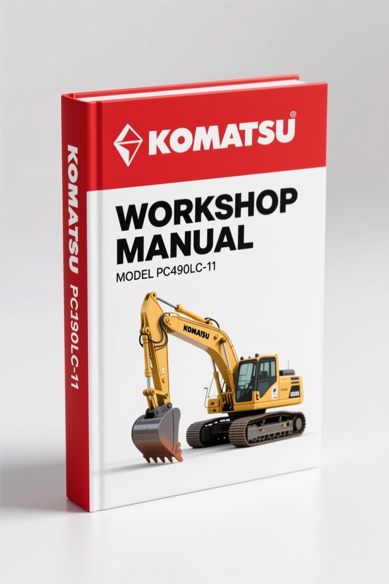 Komatsu PC490LC-11 Workshop Manual – 2662 Pages OEM Specs