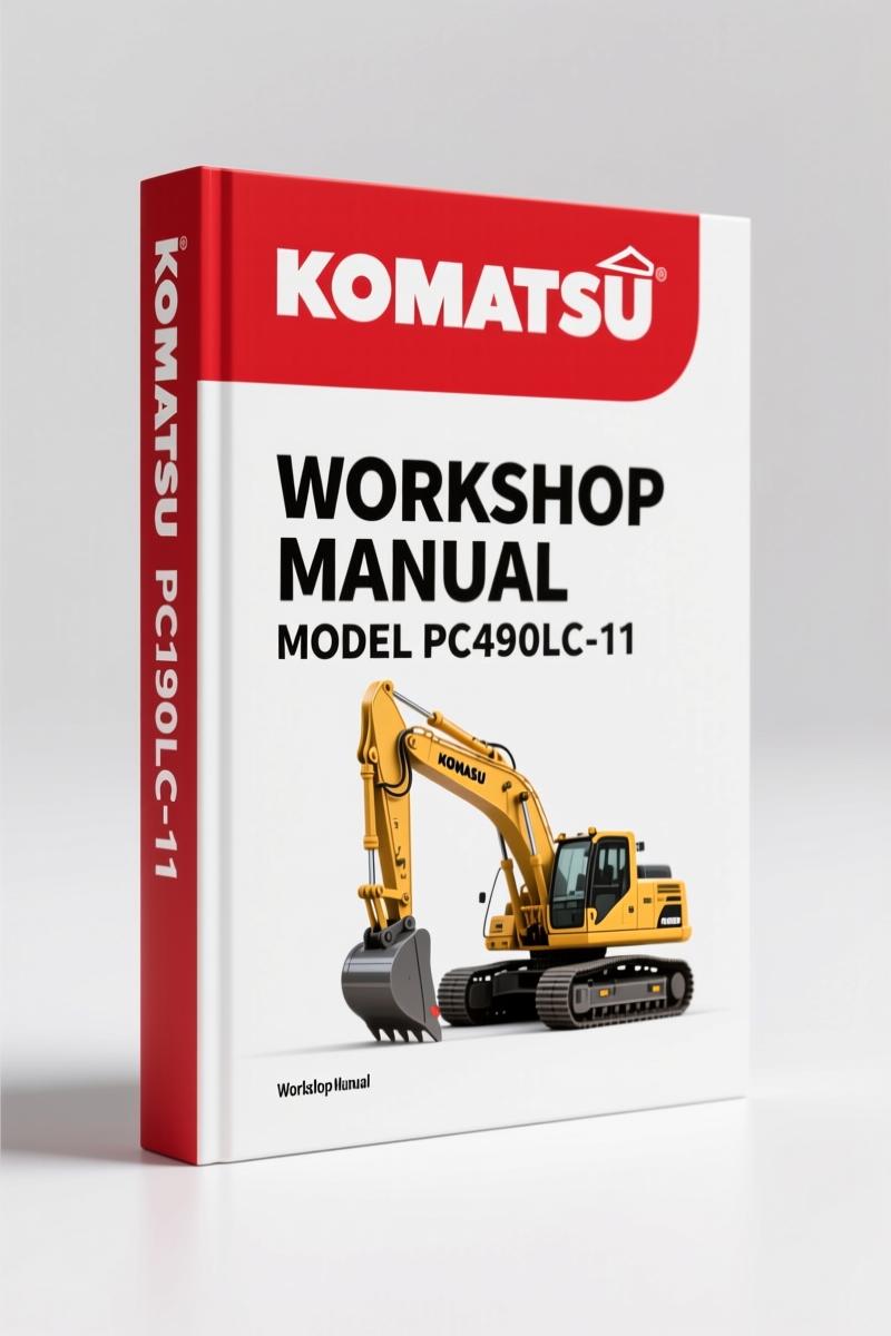 Komatsu PC490LC-11 2014 Workshop Manual – 2662 Pages of Factory Specs