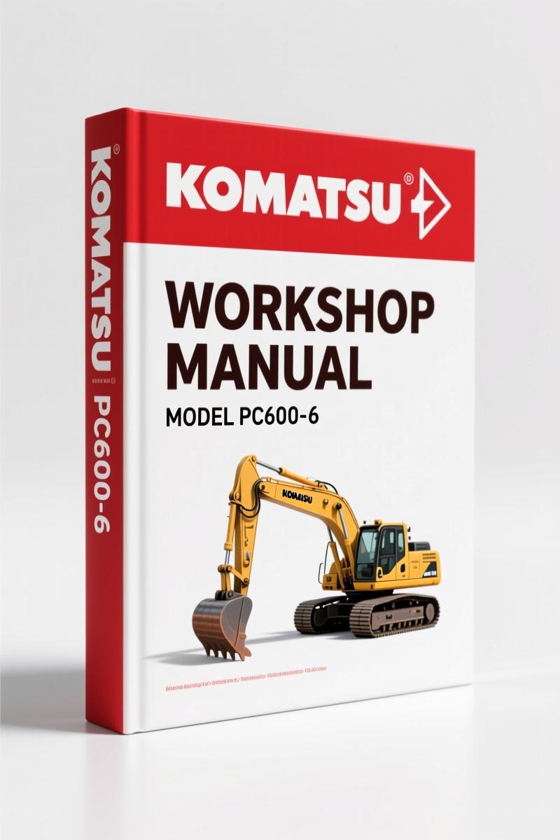 Komatsu PC600-6 Workshop Manual – 1041 Pages of Factory Specs