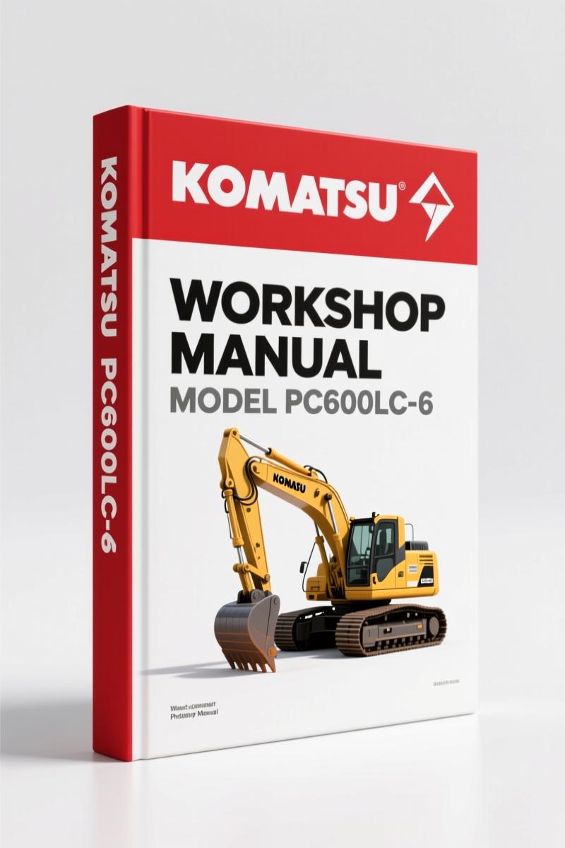 Komatsu PC600LC-6 Workshop Manual – 732-Page Factory Service Data