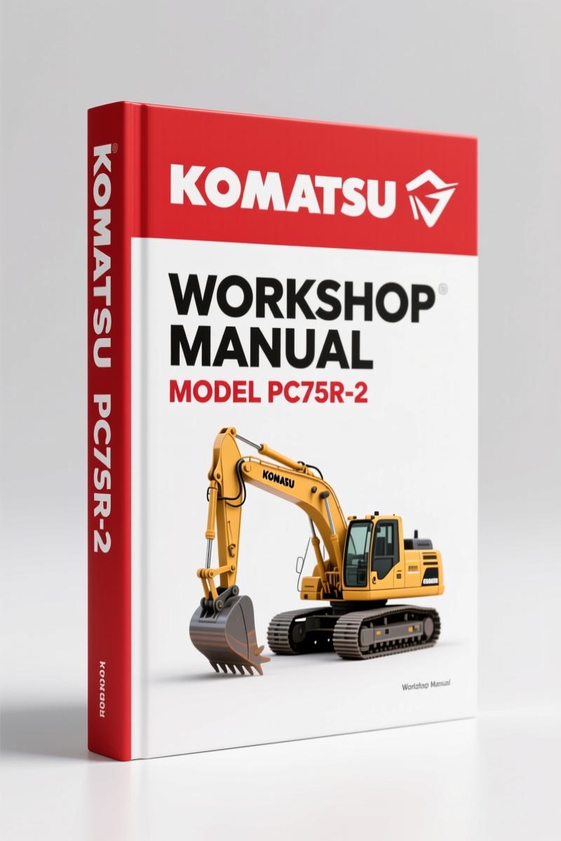 Komatsu PC75R-2 Workshop Manual – 356 Pages of Factory Specs