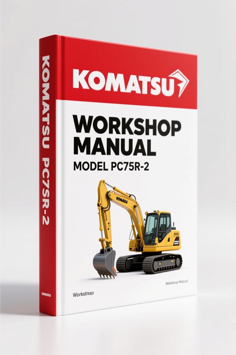 Komatsu PC75R-2 Workshop Manual – 364 Pages of Factory Specs