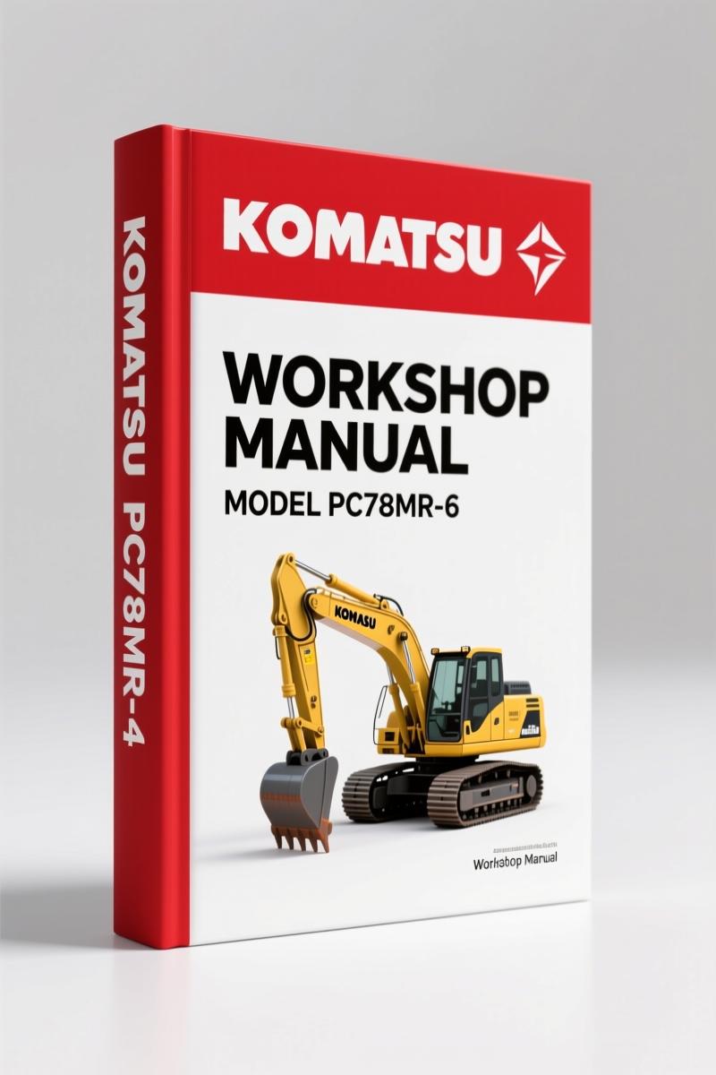 Komatsu PC78MR-6 2005 Workshop Manual – Factory Specs