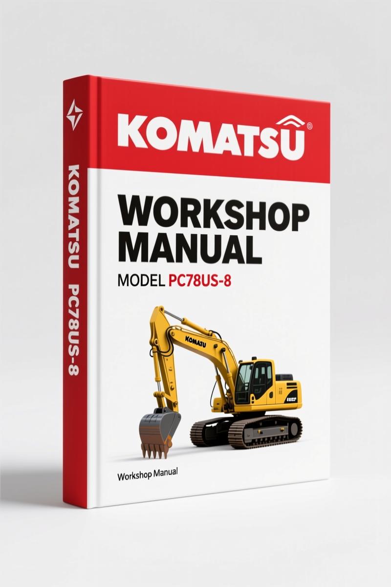 Komatsu PC78US-8 Workshop Manual – Factory Specs & Diagnostics