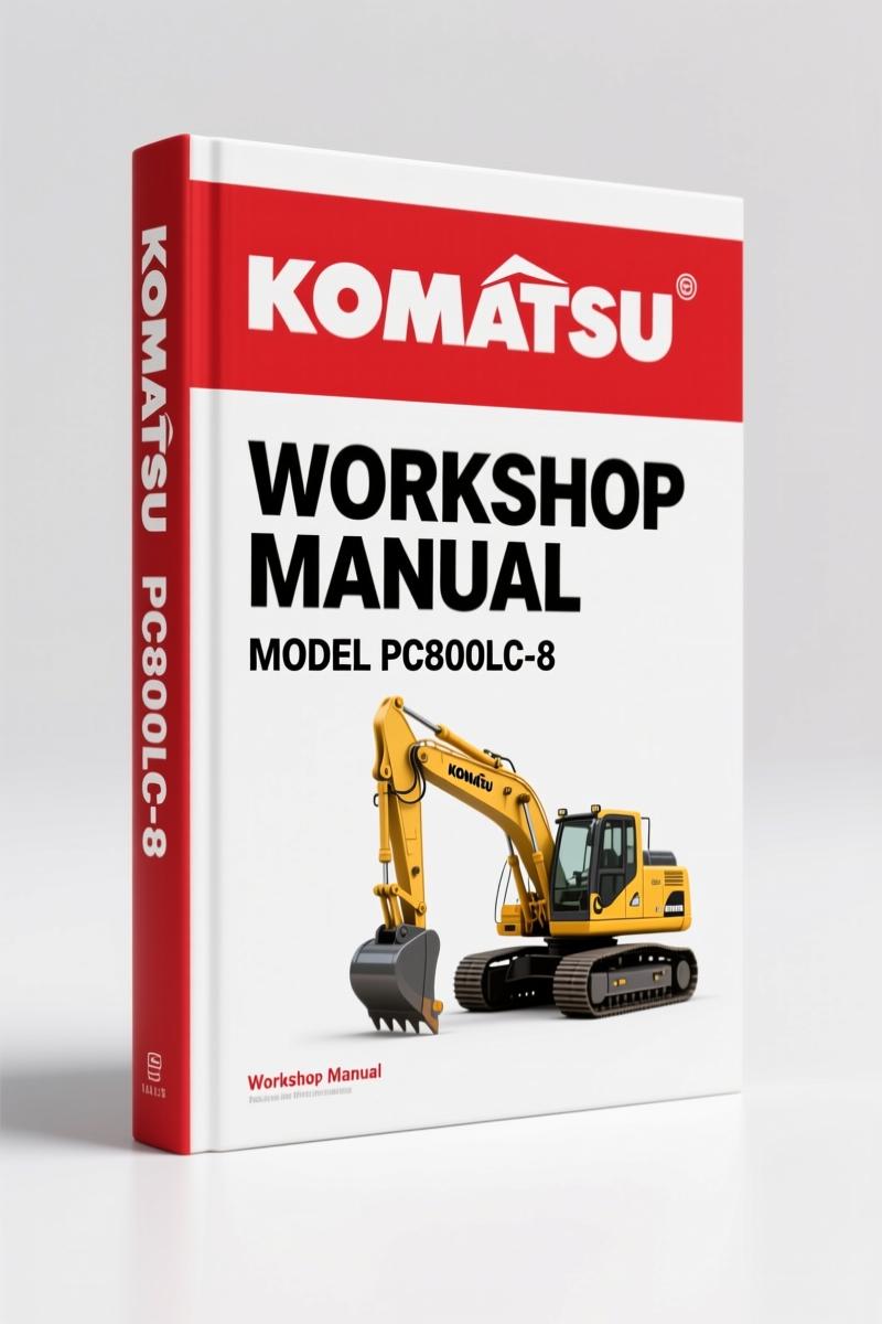 Komatsu PC800-8, PC800LC-8 Workshop Manual – 798 Pages Factory Specs