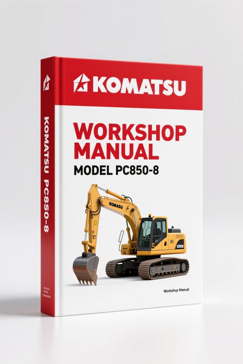 Komatsu PC800-8 Workshop Manual – 1129 Pages Factory Specs