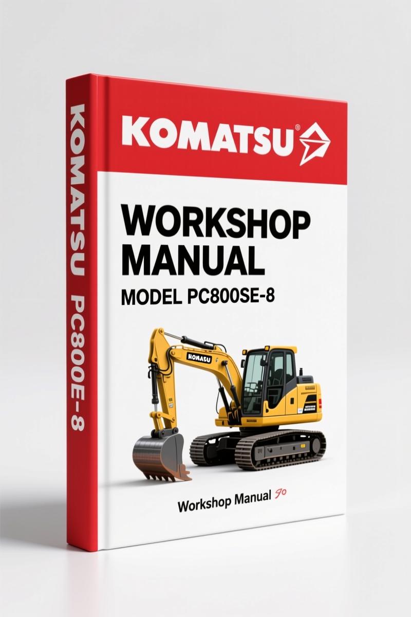 Komatsu PC800-8, PC800LC-8, PC800SE-8, PC850-8, PC850SE-8 Workshop Manual – 1129 Pages Factory Specs