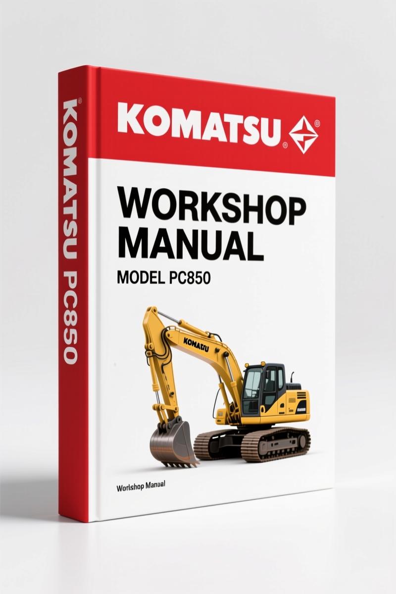Komatsu PC800, PC800LC, PC800SE, PC850, PC850SE Workshop Manual – 1327 Pages