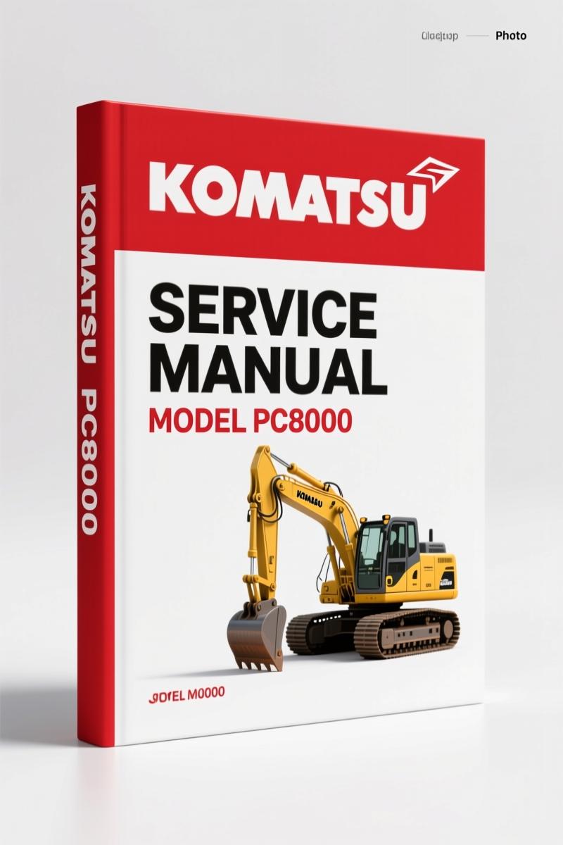 Komatsu PC8000 2009 Service Manual – 609 Pages of OEM Factory Specs