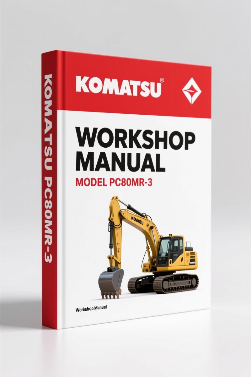 Komatsu PC80MR-3 Workshop Manual – 302 Pages of Factory Specs
