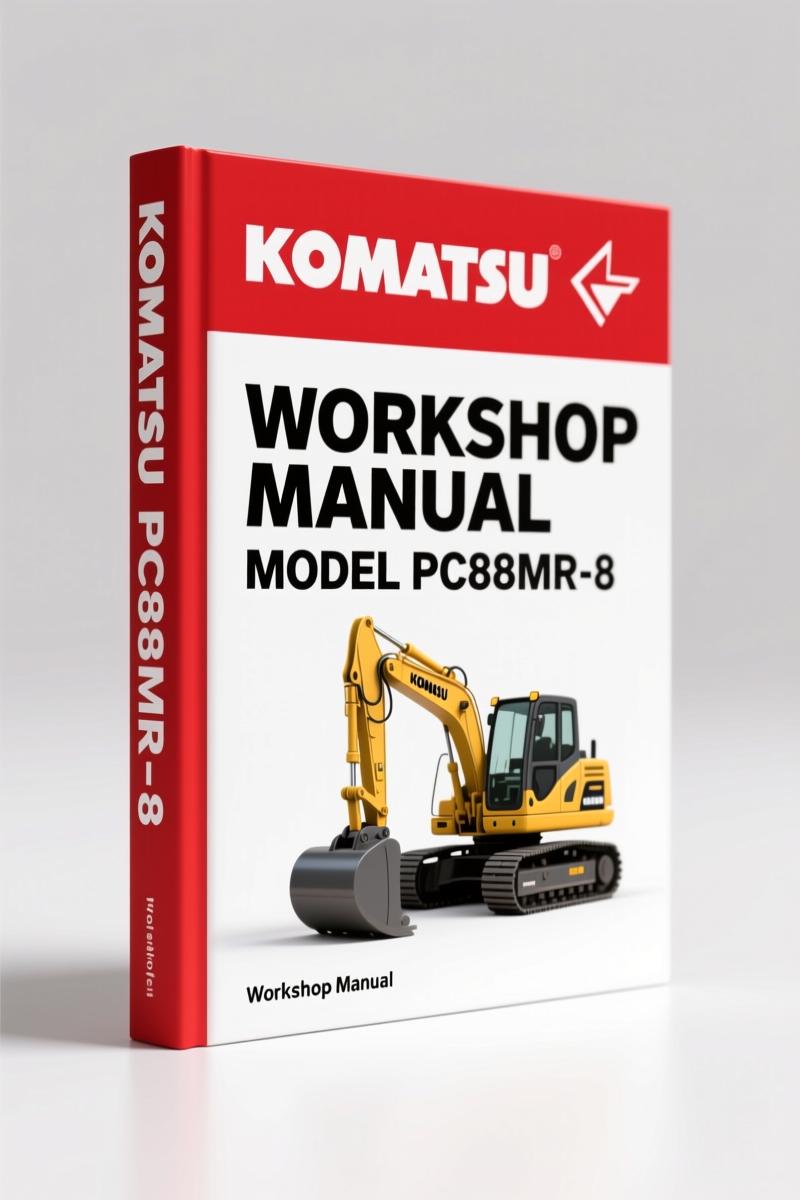 Komatsu PC88MR-8 Workshop Manual – 1065 Pages of Factory Specs