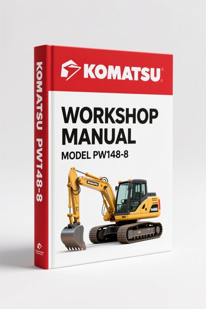 Komatsu PW148-8 2010 Workshop Manual – 1158 Pages of Factory Specs