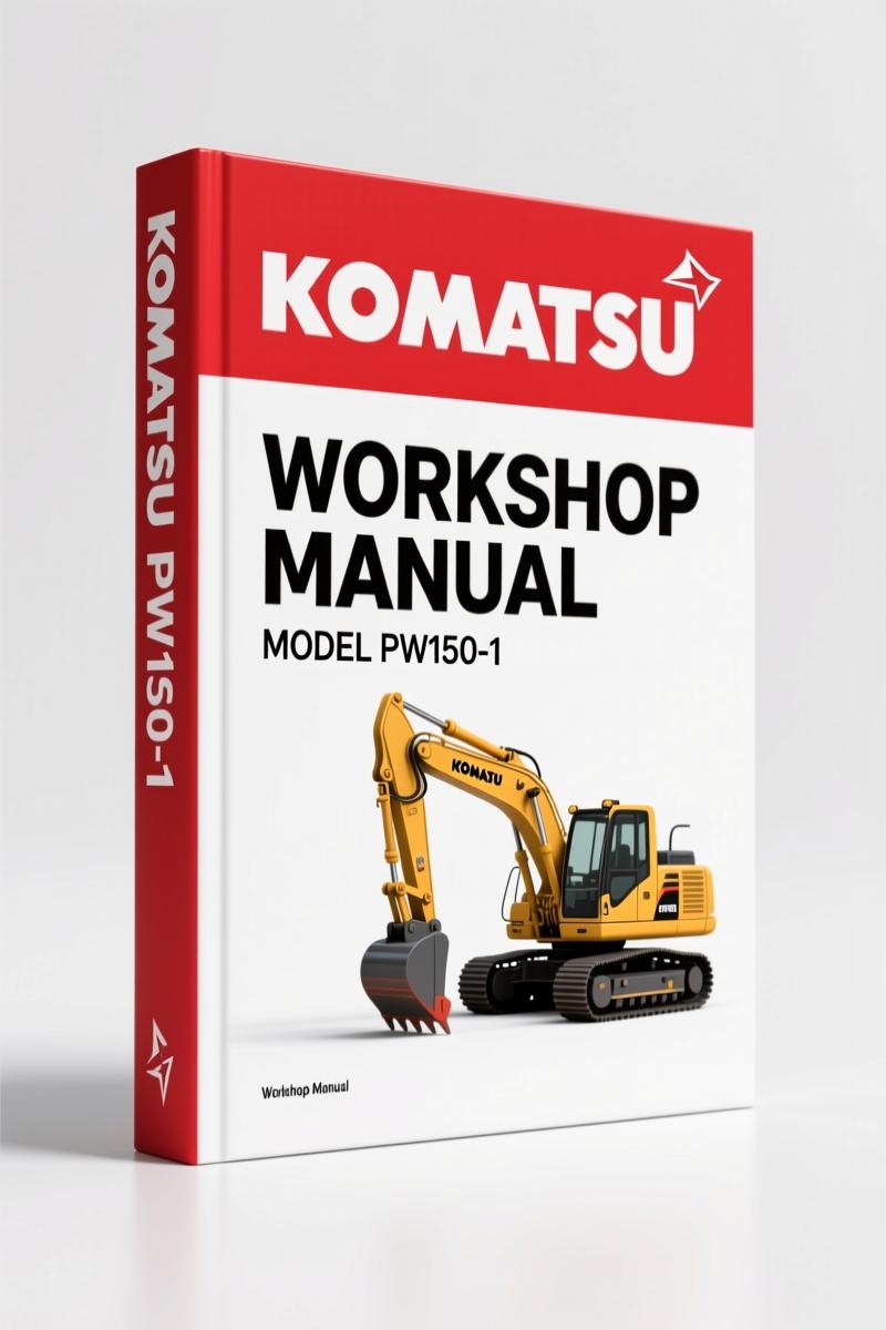 Komatsu PW150-1 1991 Workshop Manual – OEM Engine & Powertrain Specs