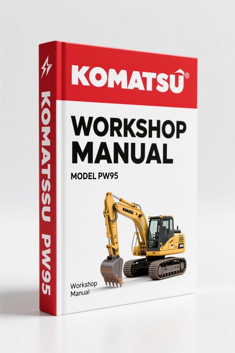Komatsu PW95 Workshop Manual – Factory Specs for Hydraulic Excavators