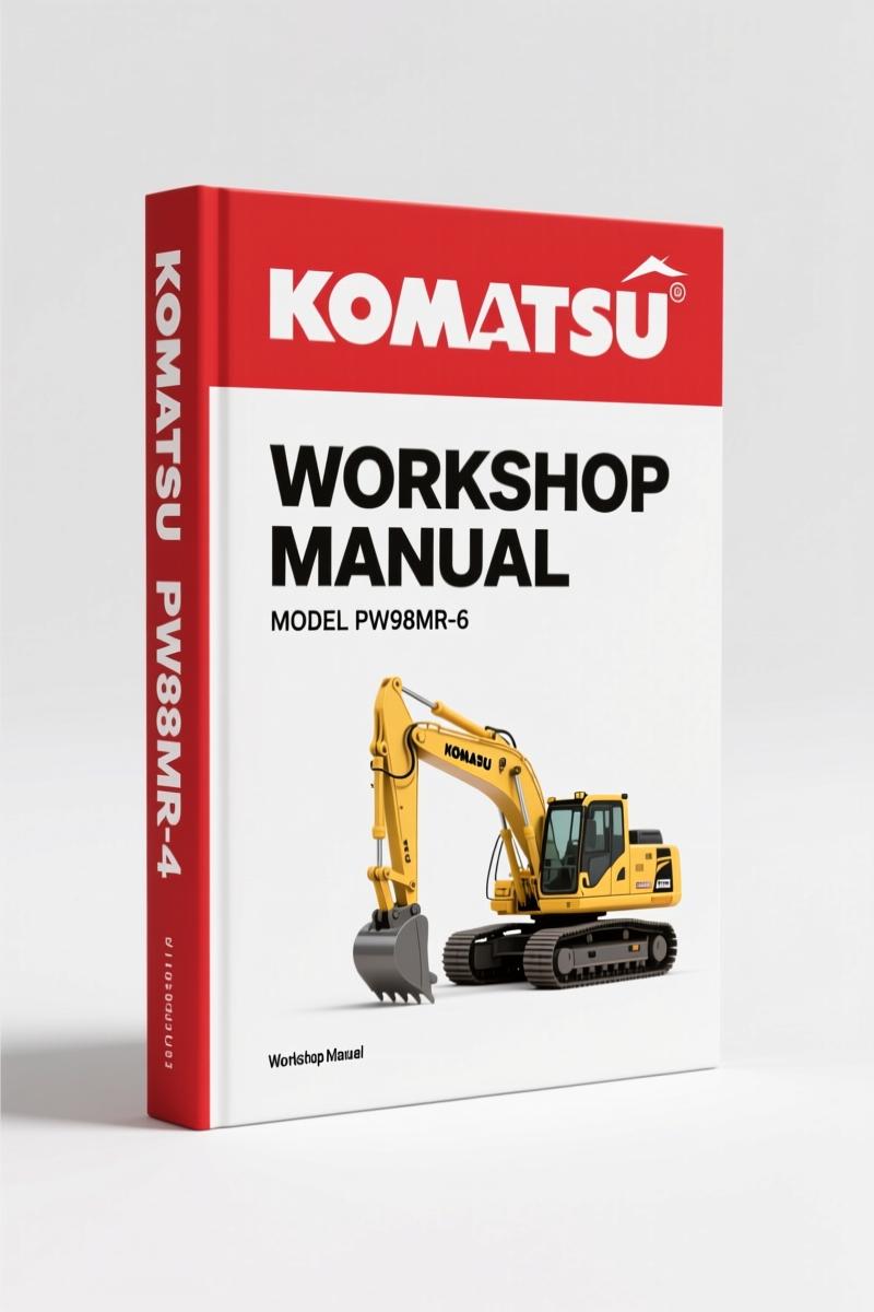 Komatsu PW98MR-6 Workshop Manual – 480 Pages of Factory Specs
