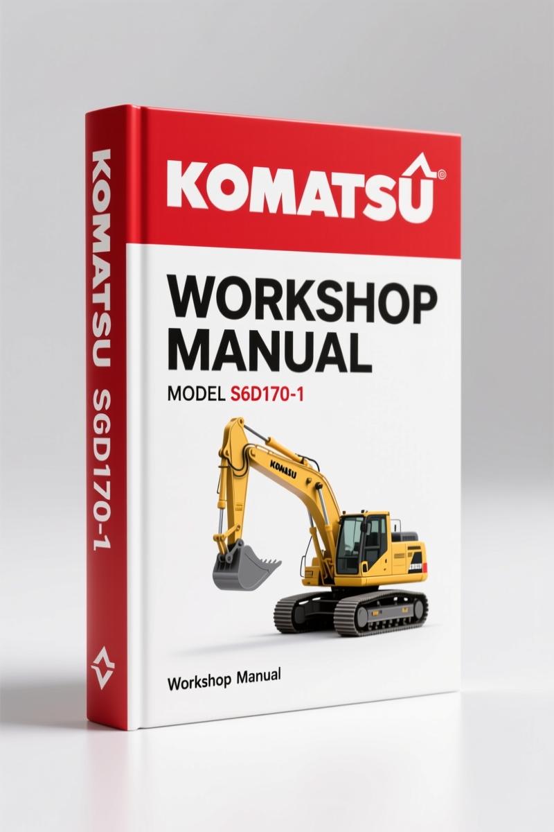 Komatsu S6D170-1 Workshop Manual – Factory Specs for SA6D170 Engines