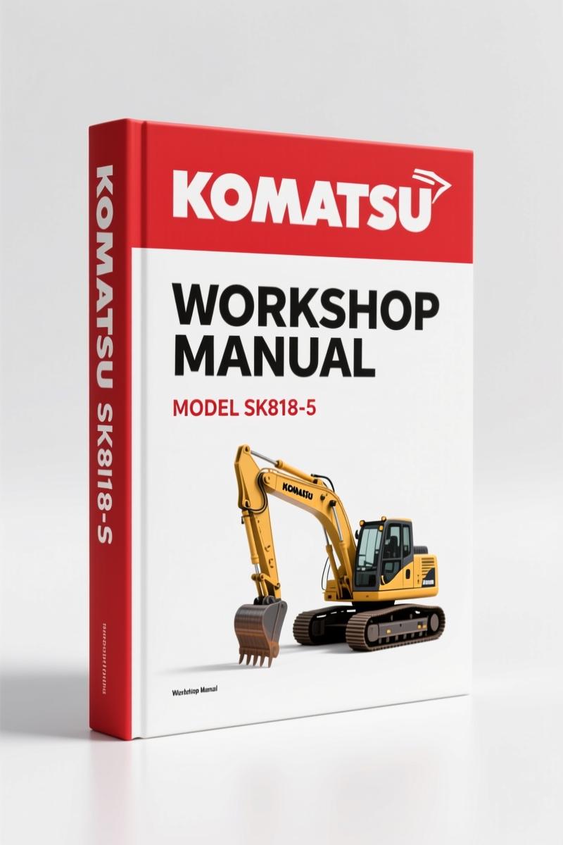 Komatsu SK818-5, SK820-5 Workshop Manual – Factory Service Specs