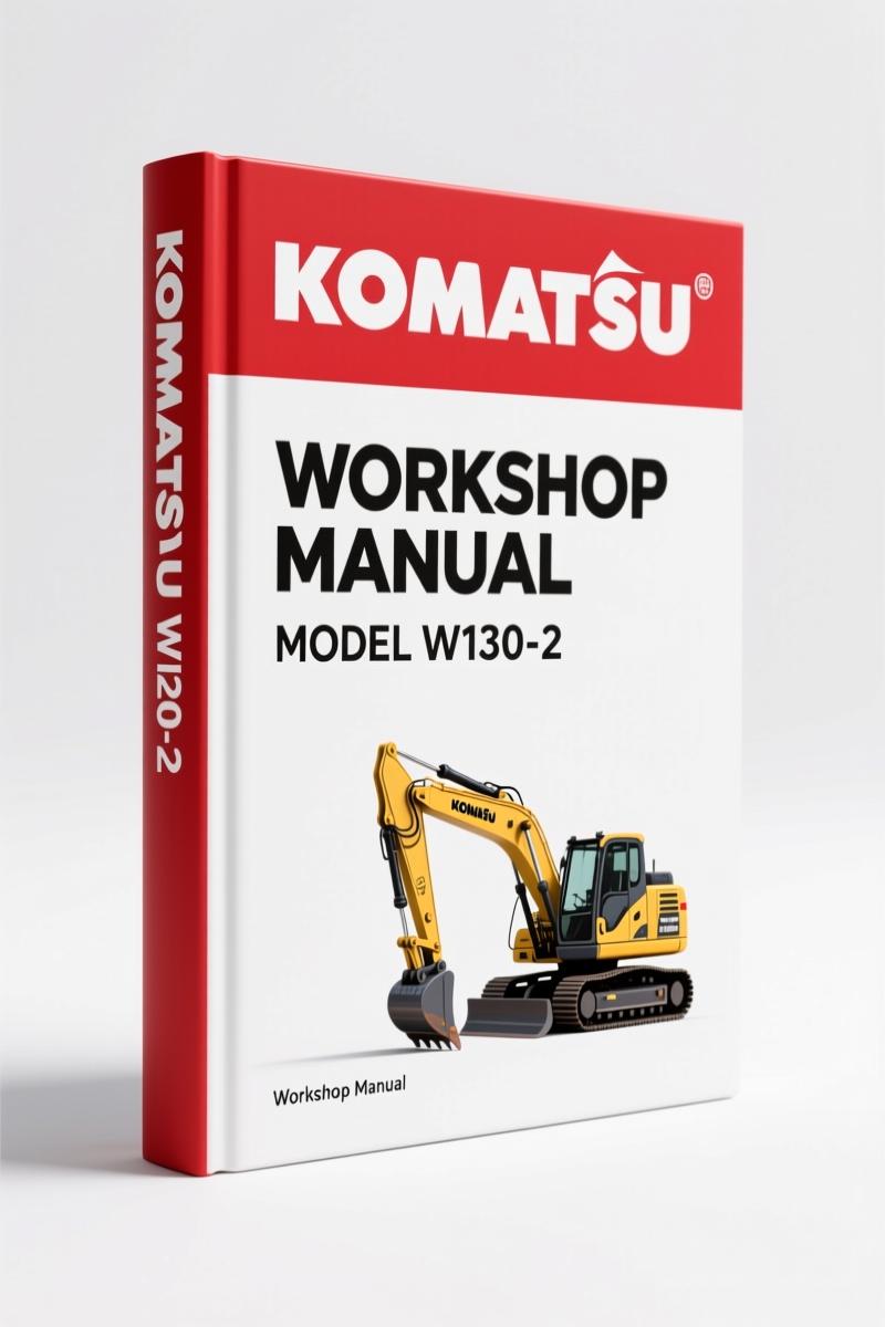 Komatsu W120-2 Workshop Manual – Factory Specs for Wheel Loader Repair