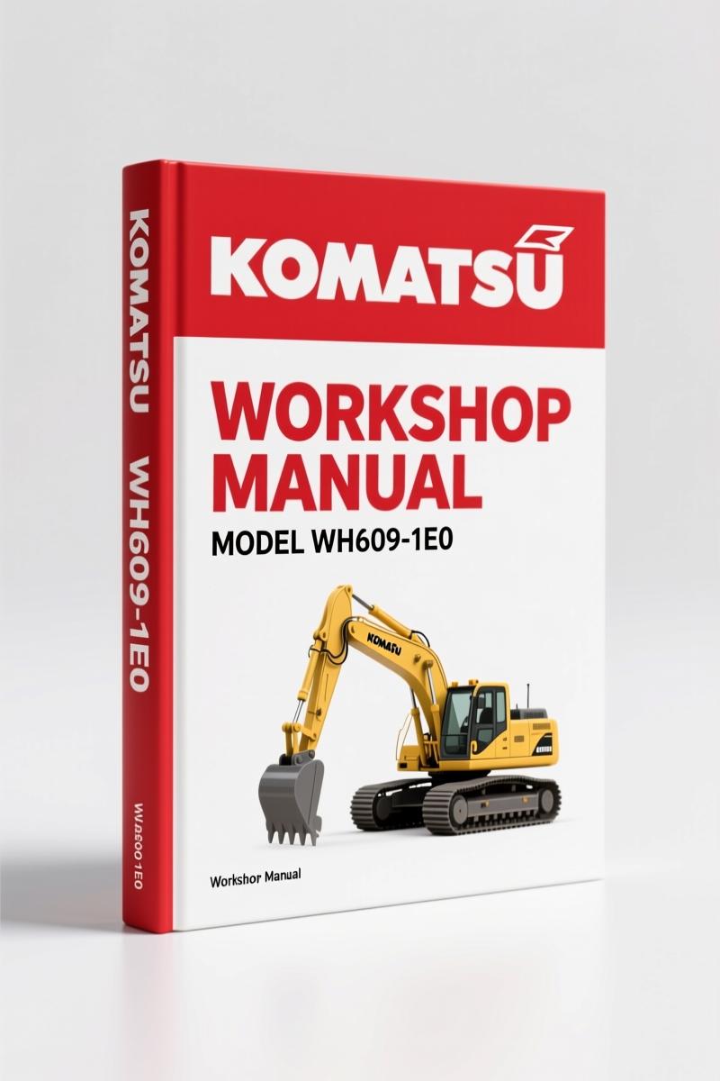 Komatsu W91R-5E0, WH609-1E0, WH613-1E0, WH713-1E0, WH714H-1E0 Workshop Manual – 178 Pages