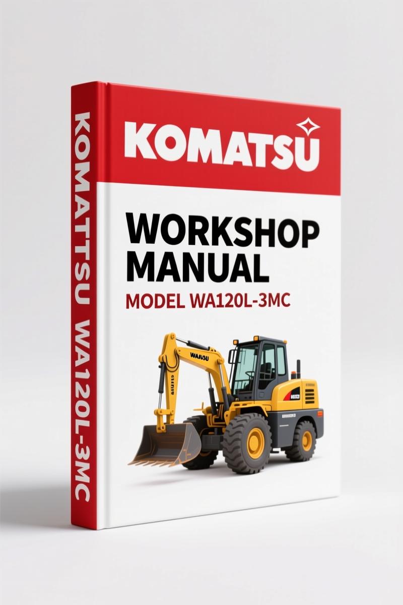 Komatsu WA120L-3MC 2002 Workshop Manual – Factory Specs on 650 Pages
