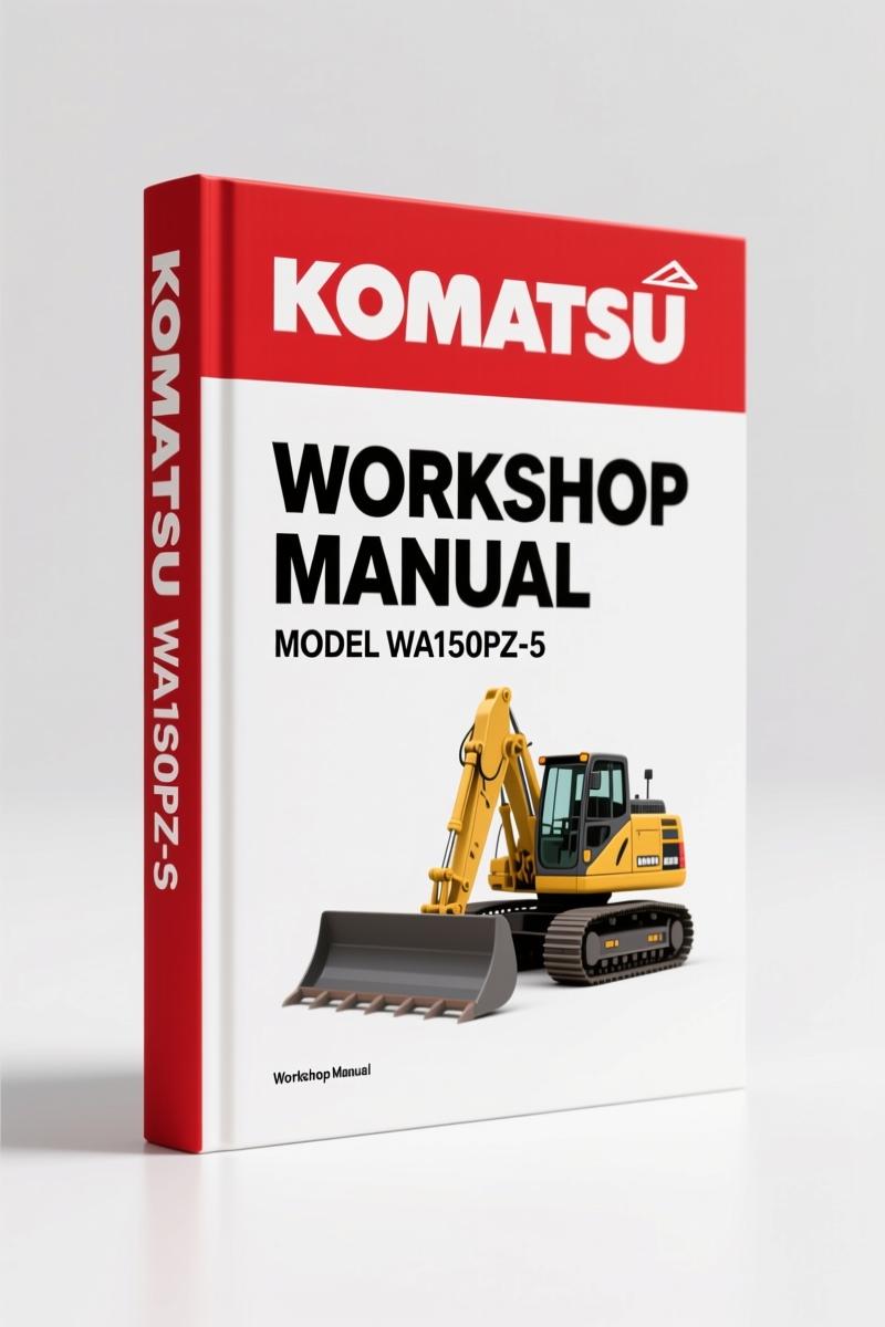 Komatsu WA150PZ-5 2005 Workshop Manual – 772 Pages OEM Specs