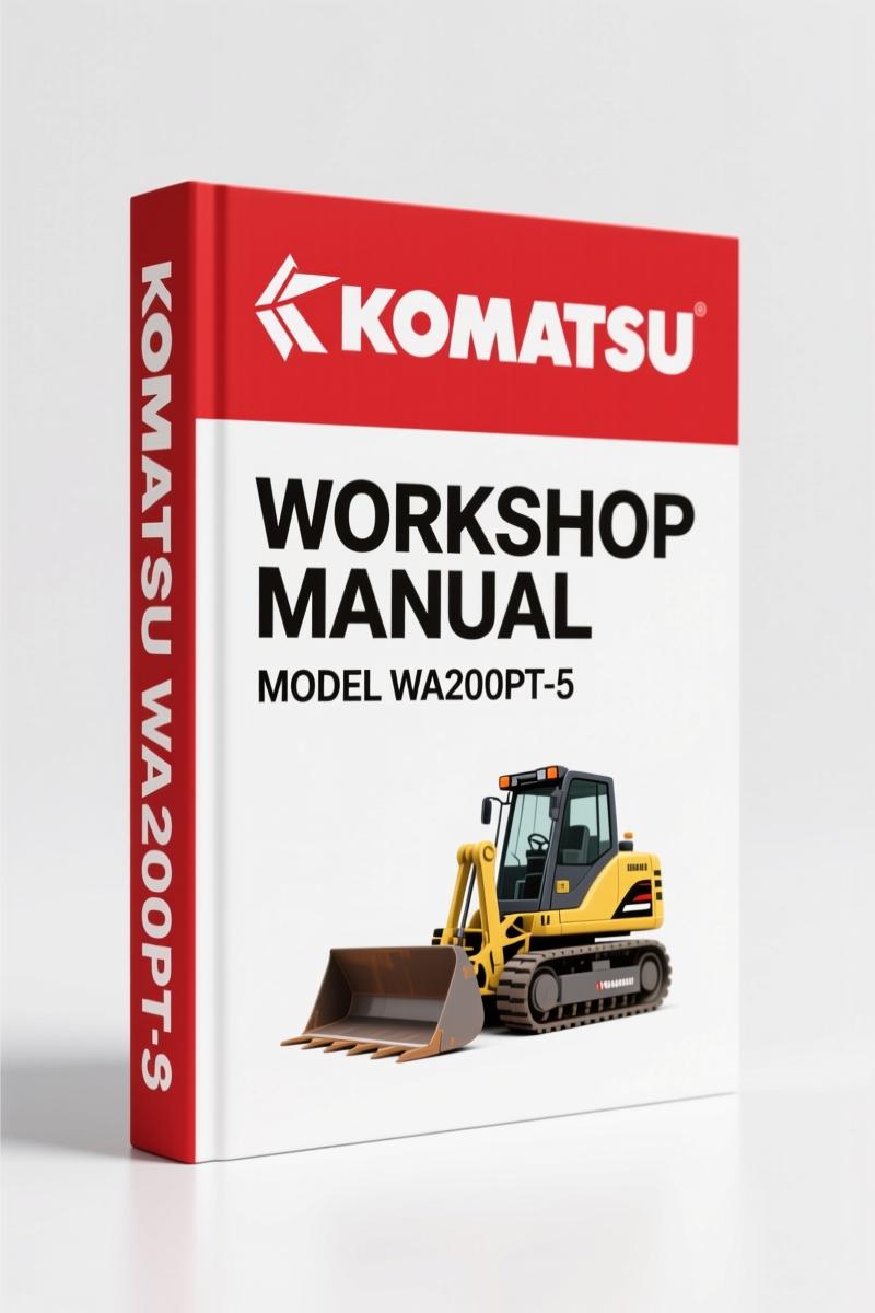 Komatsu WA200-5 Parts Catalog – 508 Pages of OEM Exploded Views