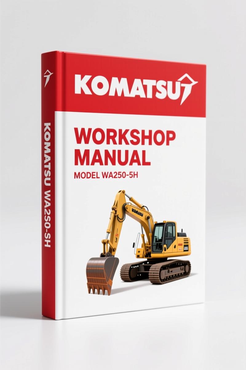 Komatsu WA250-5H WA250PT-5H 2003 Workshop Manual – 849 Pages