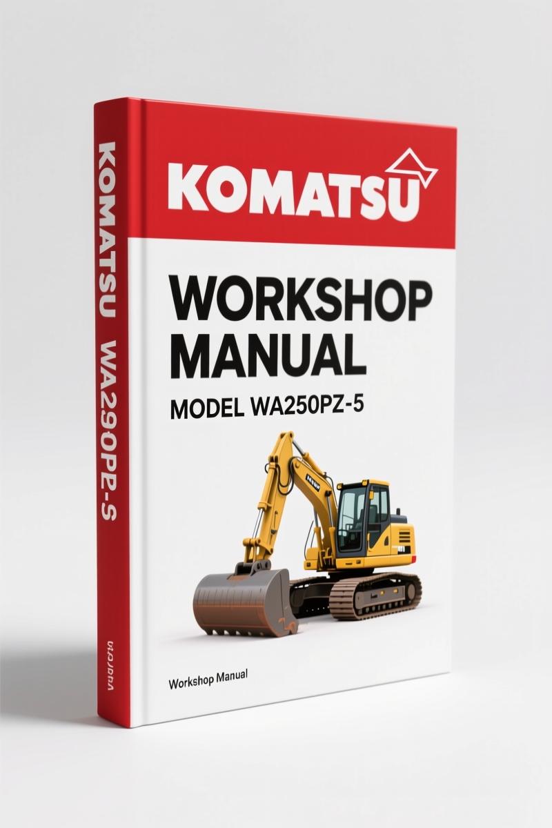 Komatsu WA250PZ-5 2007 Workshop Manual – Factory Spec Coverage