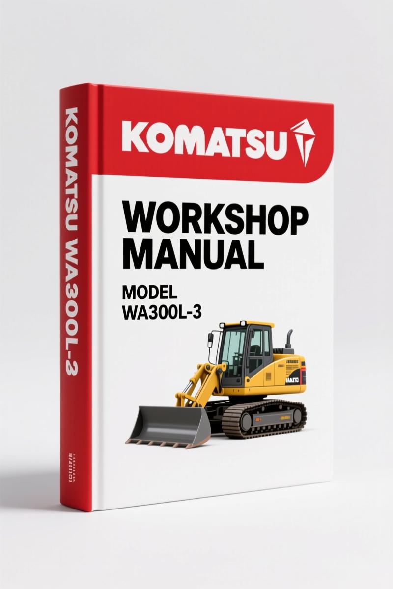 Komatsu WA300L-3 1999 Workshop Manual – 571 Pages of Factory Specs