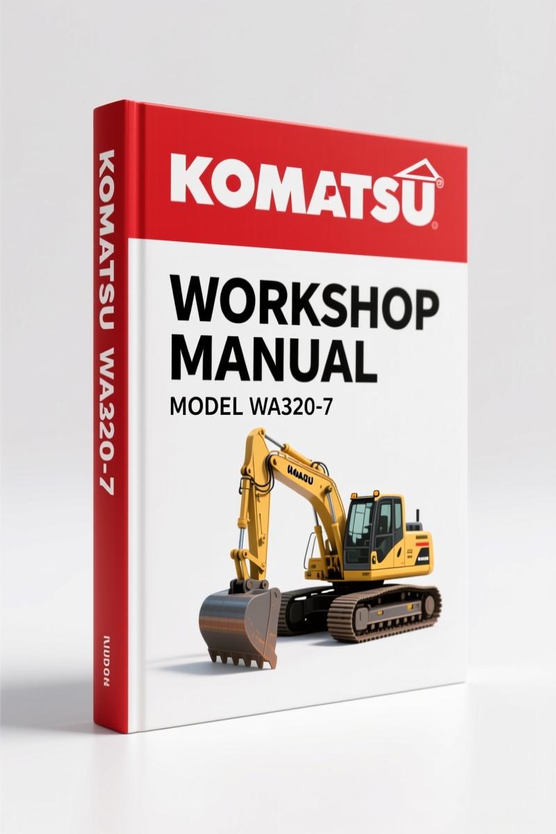 Komatsu WA320-7 2013 Workshop Manual – 2039 Pages of Factory Specs