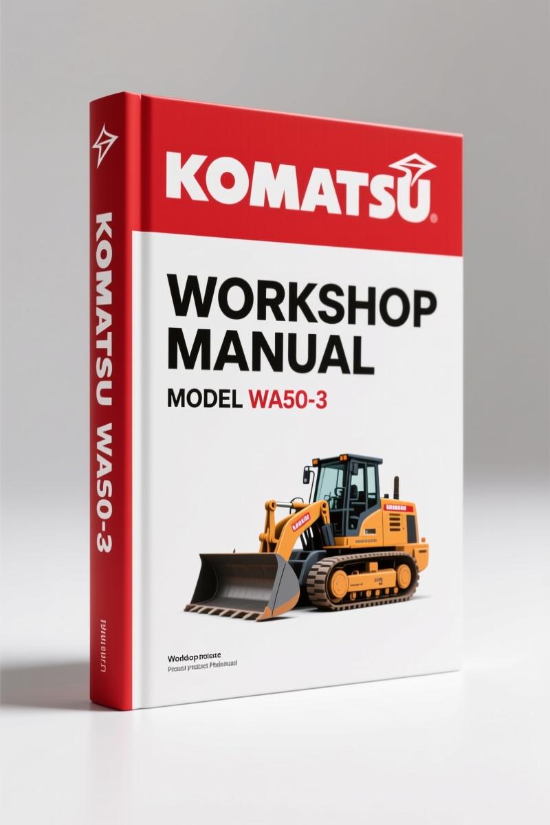 Komatsu WA50-3 2004 Workshop Manual – 396 Pages of Factory Specs