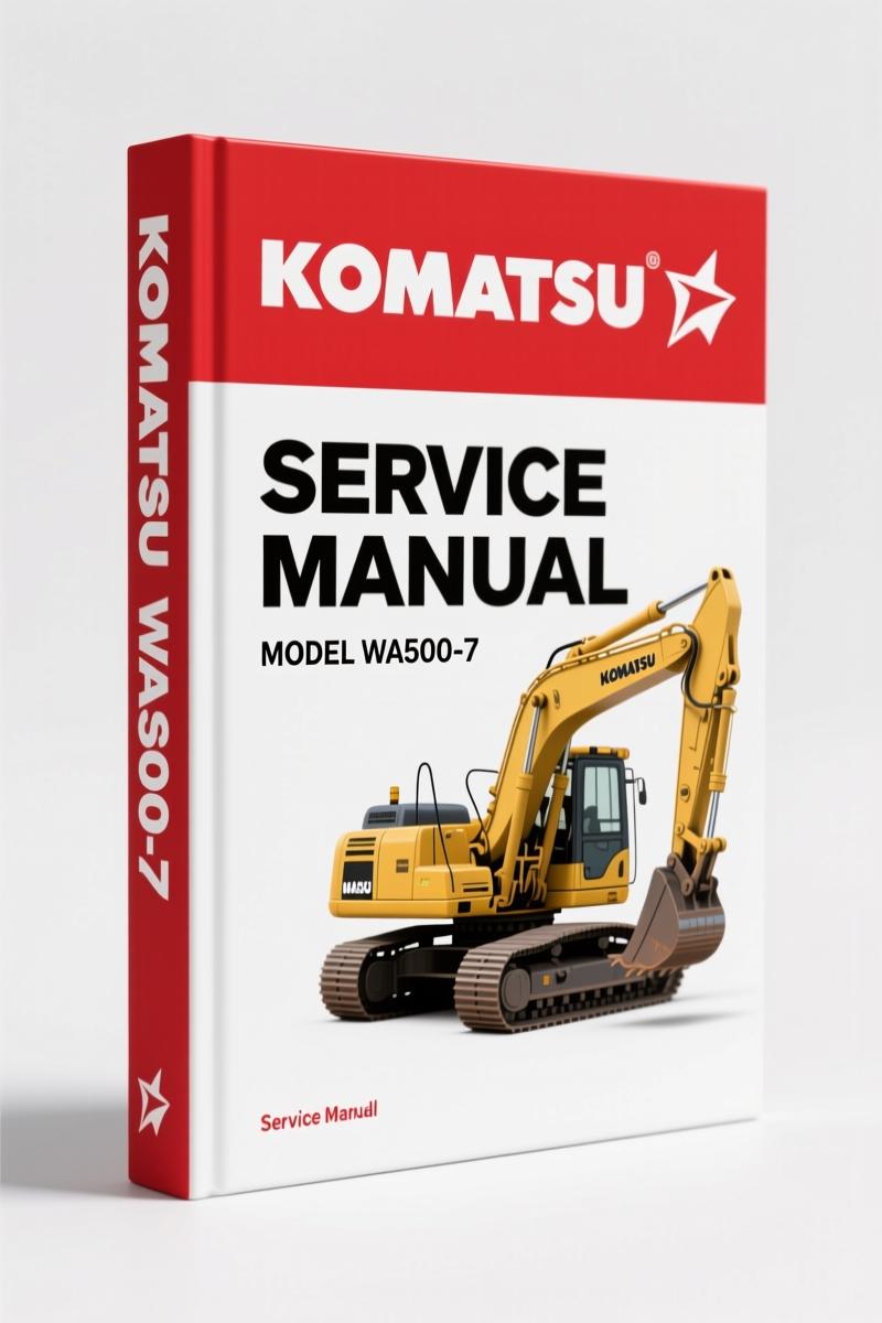 Komatsu WA500-7 2012 Service Manual – 2519 Pages of Factory Service Data