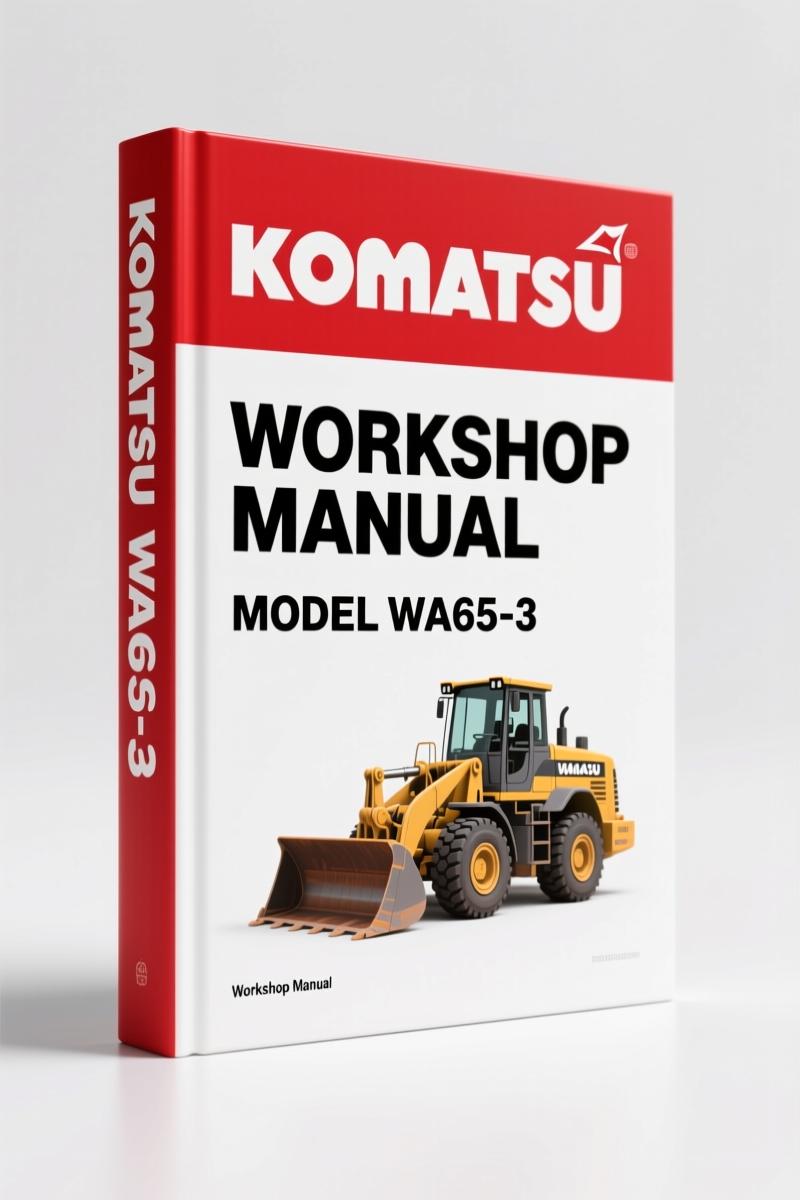 Komatsu WA65-3, WA75-3, WA85-3, WA90-3, WA95-3 2001 Workshop Manual