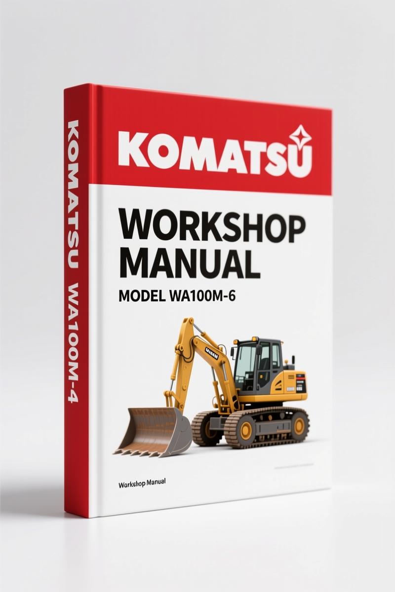 Komatsu WA65-6, WA70-6, WA80-6, WA90-6, WA100M-6 2010 Workshop Manual