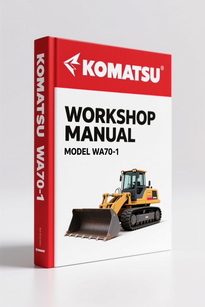 Komatsu WA70-1 Workshop Manual – 498 Pages of Factory Specs