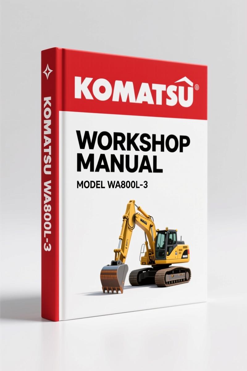 Komatsu WA800L-3 2006 Workshop Manual – Factory Specs & Torque Data
