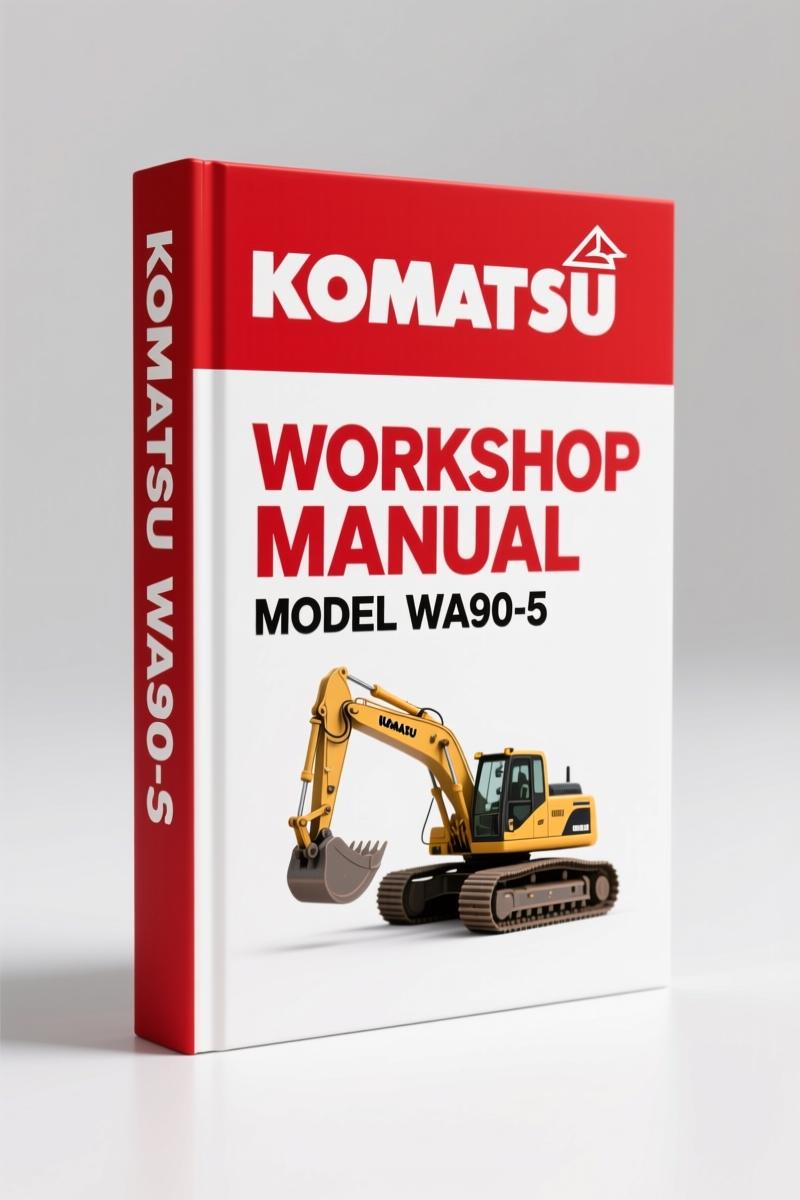 Komatsu WA90-5, WA100M-5 2005 Workshop Manual – Factory Specs