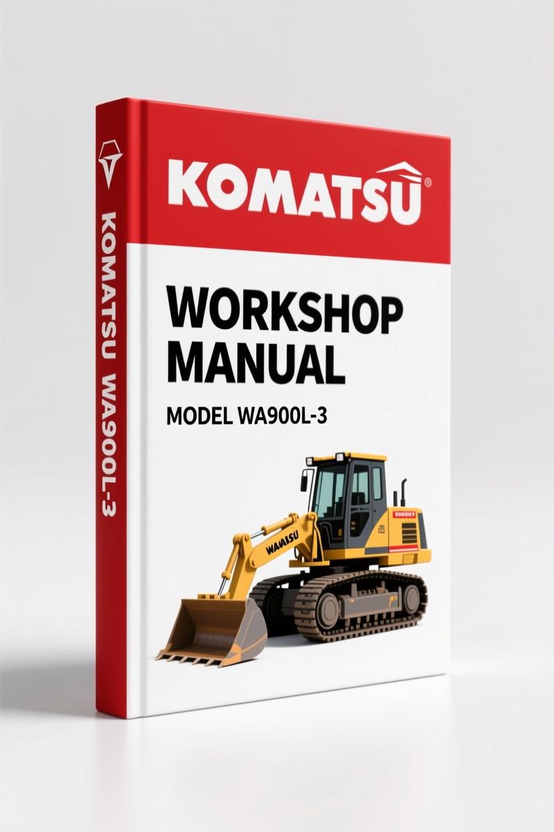 Komatsu WA900L-3 2007 Workshop Manual – 831 Pages of Factory Specs