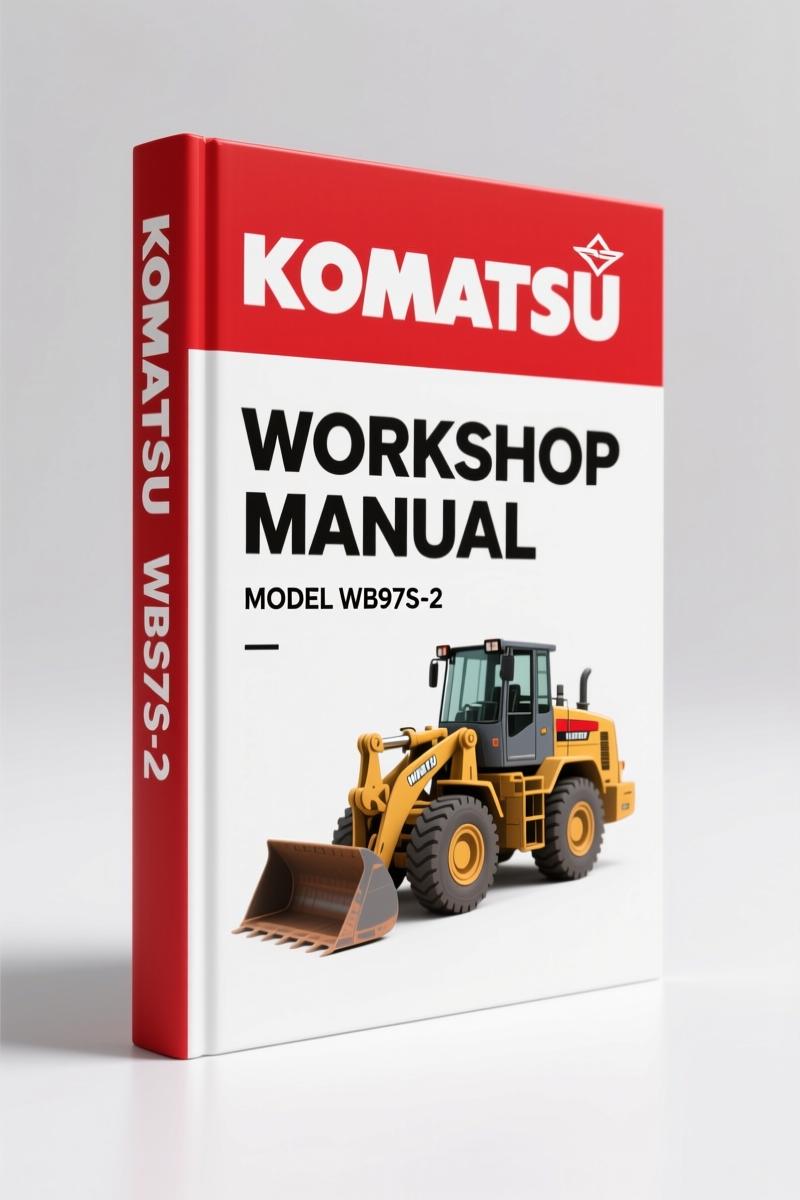 Komatsu WB97S-2 Workshop Manual – 316 Pages of Factory Specs