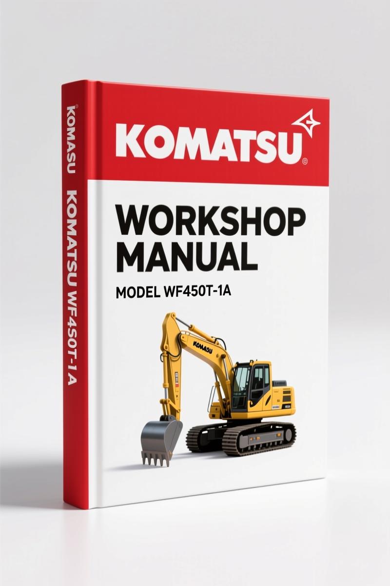 Komatsu WF450T-1A, WA450-1 Workshop Manual – OEM Factory Specs