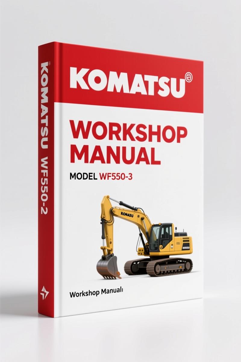Komatsu WF550-3, WF550T-3 2001 Workshop Manual – 394 Pages
