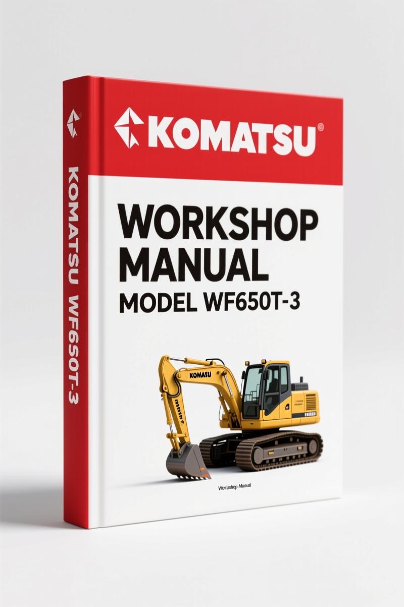 Komatsu WF650T-3 2008 Workshop Manual – OEM Service Data